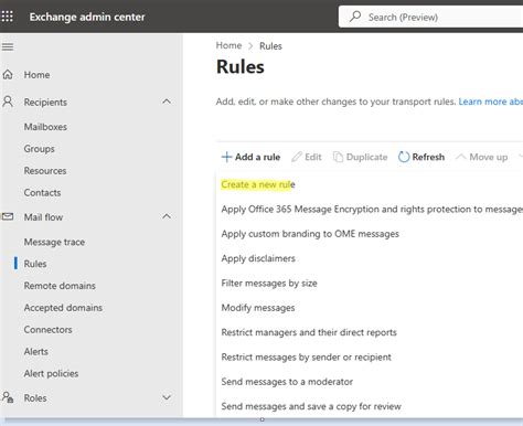 How to Manage Mail Flow Rules in Exchange – TheITBros.